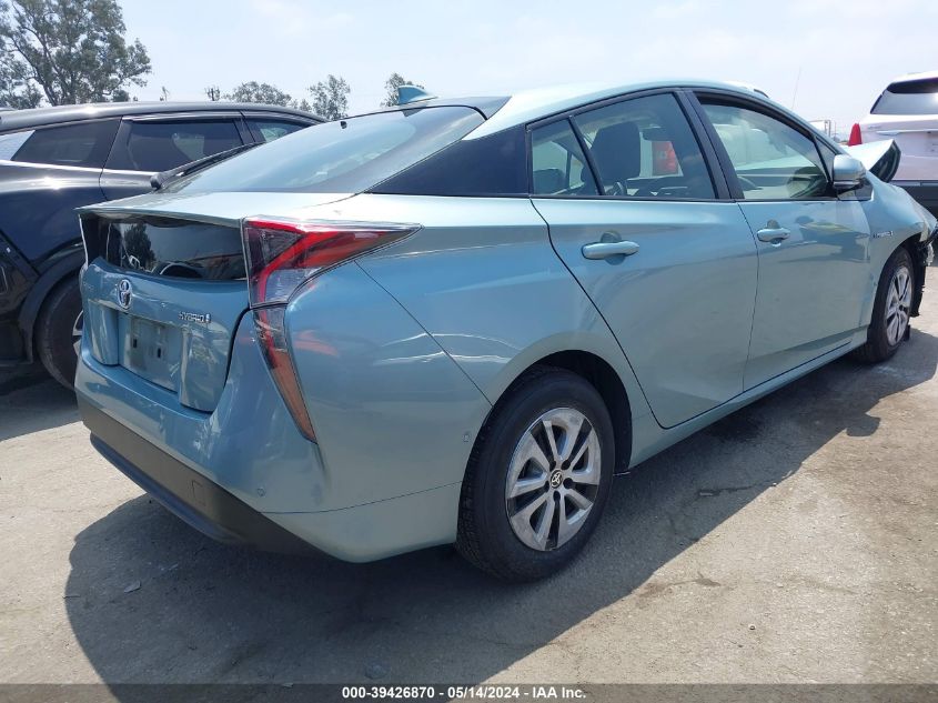 2017 Toyota Prius Two VIN: JTDKBRFU6H3053071 Lot: 39426870