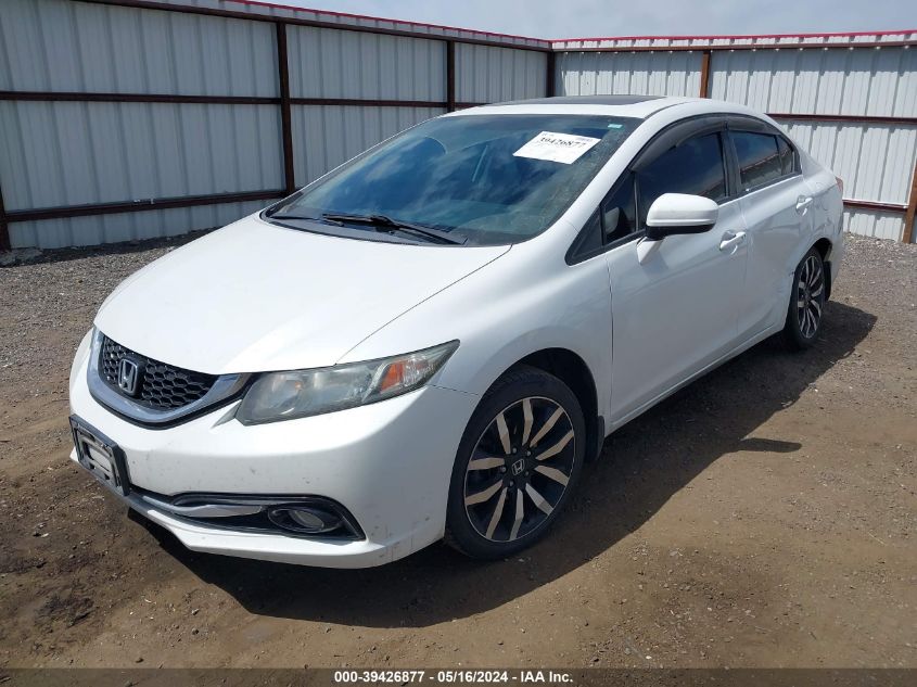 2015 Honda Civic Ex-L VIN: 19XFB2F96FE214965 Lot: 39426877