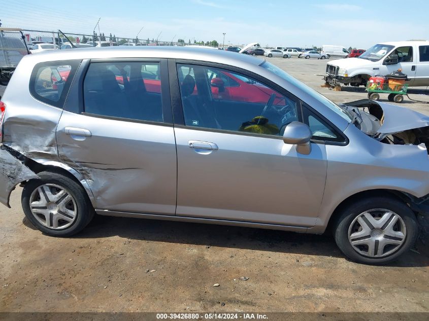 2008 Honda Fit VIN: JHMGD38448S020259 Lot: 39426880