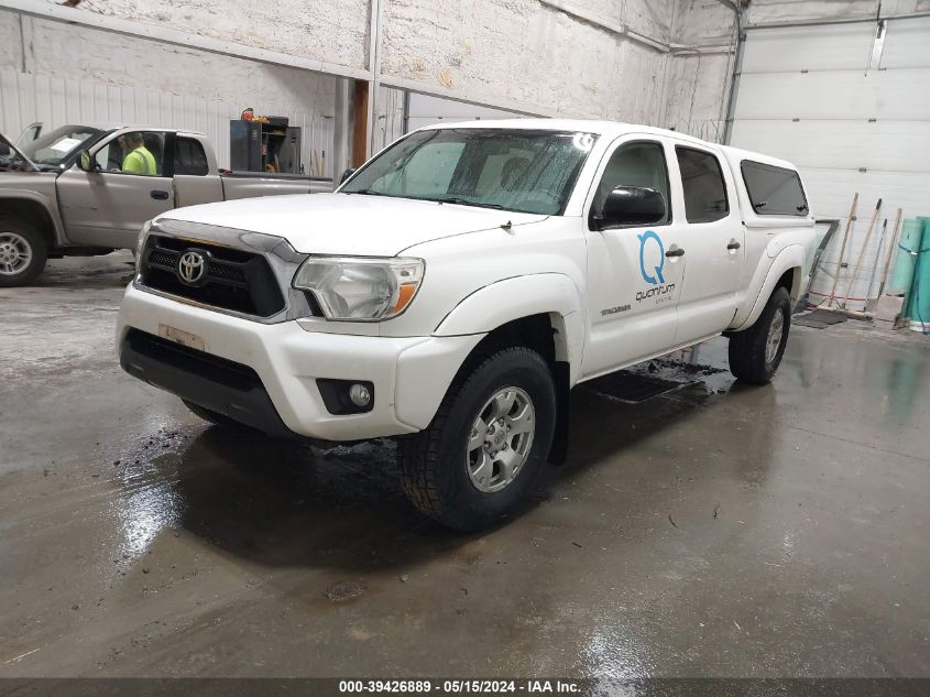 2014 Toyota Tacoma Double Cab Long Bed VIN: 3TMMU4FN7EM065805 Lot: 39426889