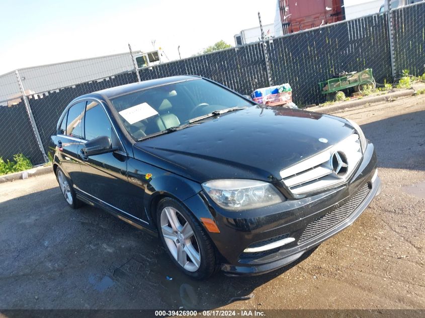 2011 Mercedes-Benz C 300 Luxury 4Matic/Sport 4Matic VIN: WDDGF8BB2BR157303 Lot: 39426900