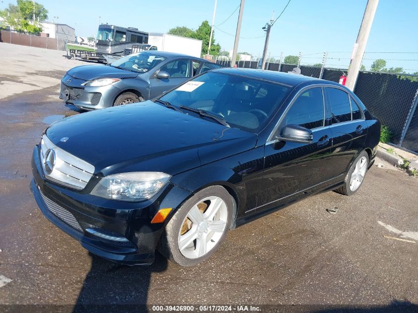 2011 Mercedes-Benz C 300 Luxury 4Matic/Sport 4Matic VIN: WDDGF8BB2BR157303 Lot: 39426900