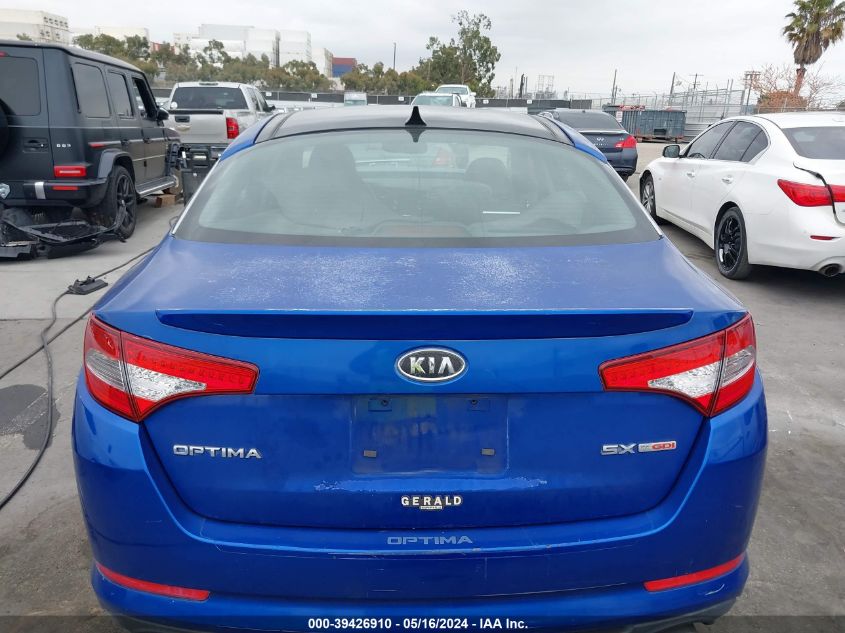 2011 Kia Optima Sx VIN: KNAGR4A65B5138148 Lot: 39426910