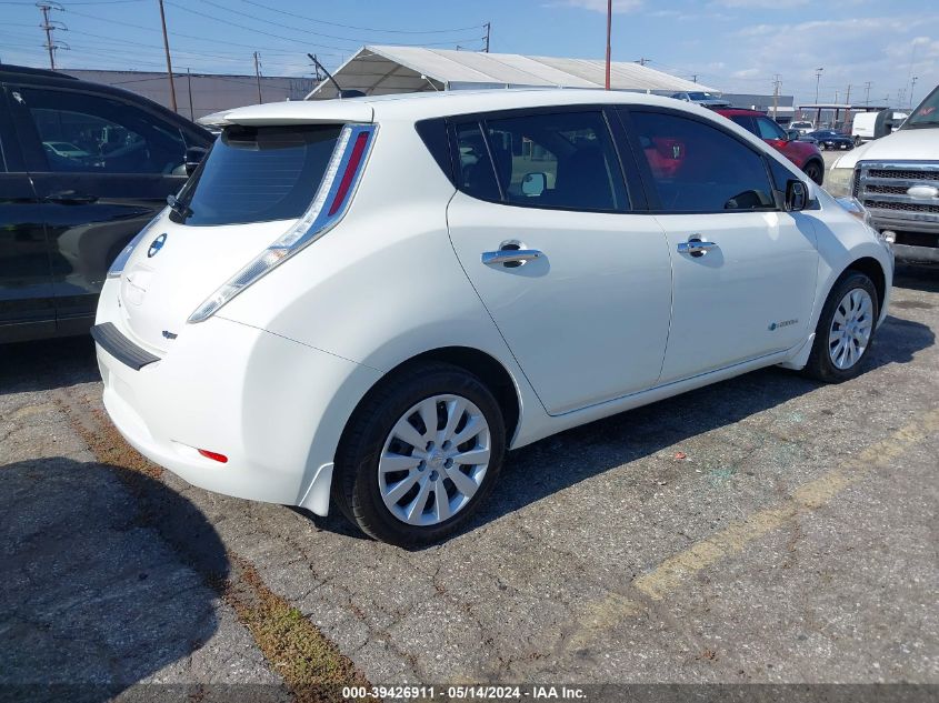 2017 Nissan Leaf S/Sv/Sl VIN: 1N4BZ0CP3HC306696 Lot: 39426911