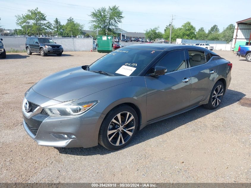 2016 Nissan Maxima 3.5 Platinum VIN: 1N4AA6AP6GC416732 Lot: 39426918