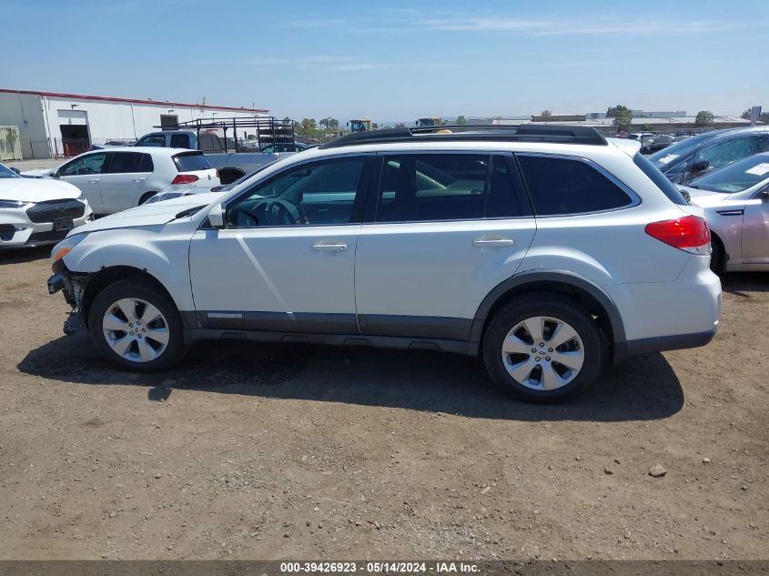 2012 Subaru Outback 2.5I Limited VIN: 4S4BRBKC9C3302192 Lot: 39426923