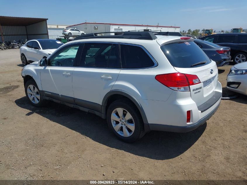 2012 Subaru Outback 2.5I Limited VIN: 4S4BRBKC9C3302192 Lot: 39426923