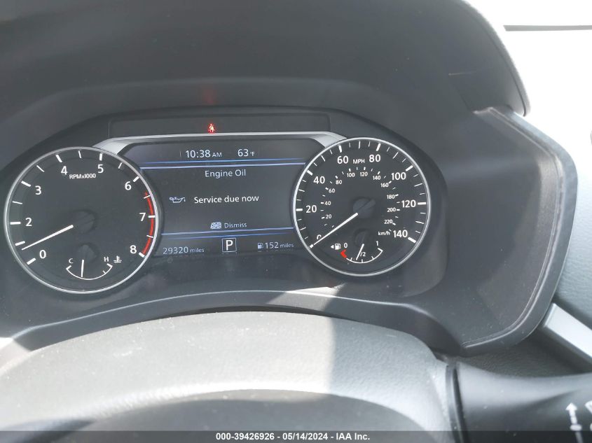 2022 Nissan Altima Sv Fwd VIN: 1N4BL4DV4NN332228 Lot: 39426926