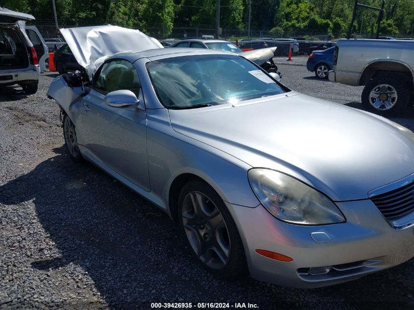 2006 Lexus Sc 430 VIN: JTHFN48Y669007664 Lot: 39426935