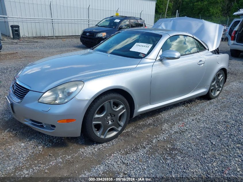 2006 Lexus Sc 430 VIN: JTHFN48Y669007664 Lot: 39426935