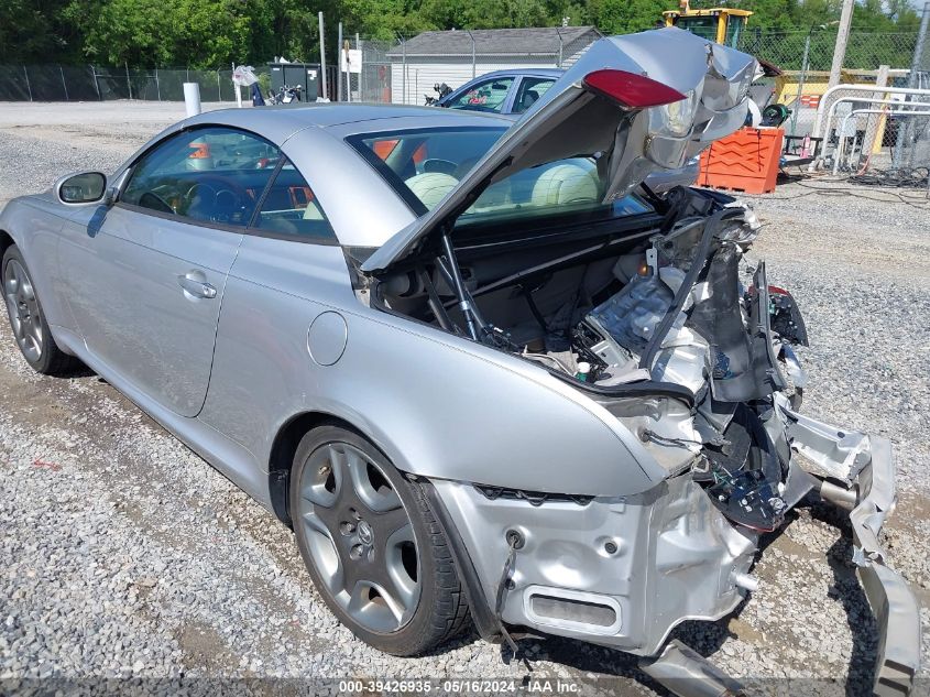 2006 Lexus Sc 430 VIN: JTHFN48Y669007664 Lot: 39426935