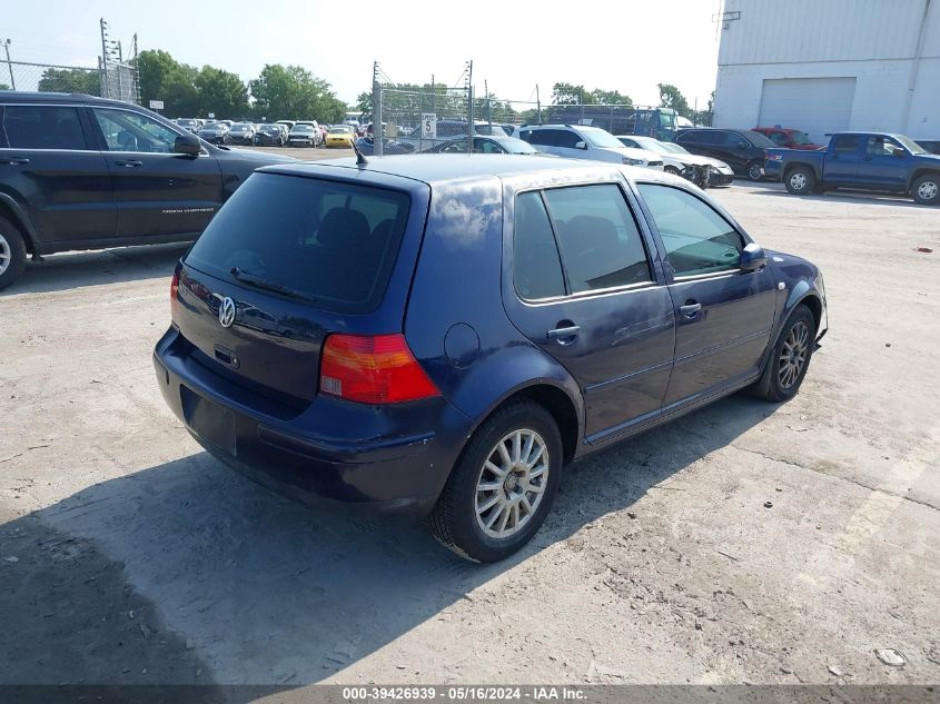 2004 Volkswagen Golf Gls VIN: 9BWGL61JX44043765 Lot: 39426939