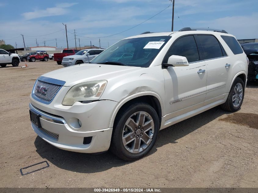 2012 GMC Acadia Denali VIN: 1GKKRTED5CJ376577 Lot: 39426949