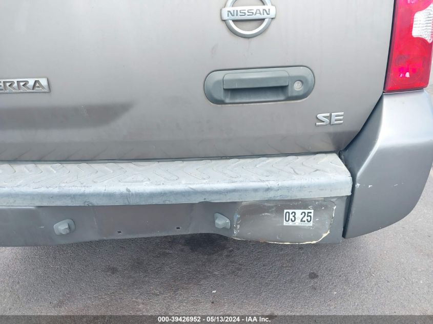 2005 Nissan Xterra Se VIN: 5N1AN08UX5C631417 Lot: 39426952