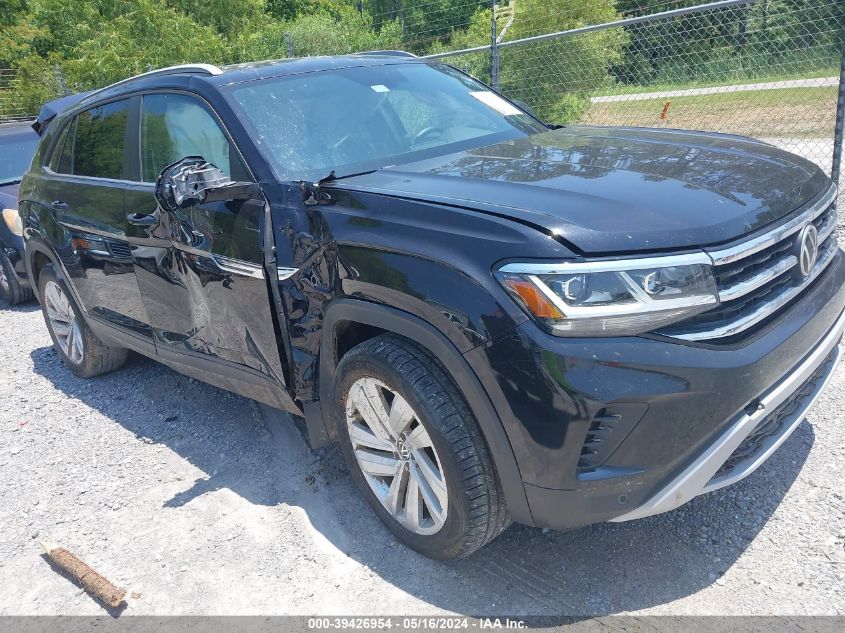 2021 Volkswagen Atlas Cross Sport 3.6L V6 Se W/Technology VIN: 1V2JE2CA0MC206685 Lot: 39426954