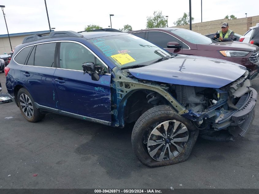 2017 Subaru Outback 2.5I Limited VIN: 4S4BSANC5H3280175 Lot: 39426971