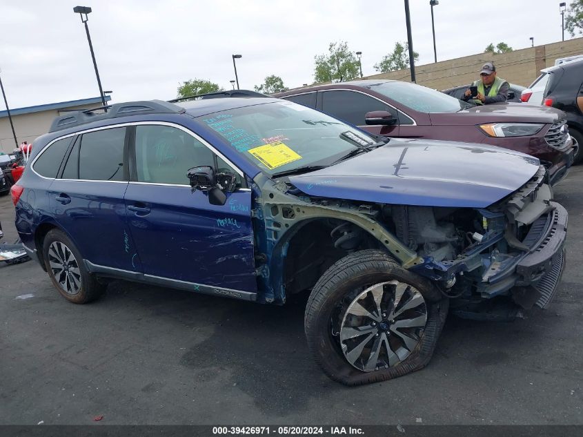 2017 Subaru Outback 2.5I Limited VIN: 4S4BSANC5H3280175 Lot: 39426971