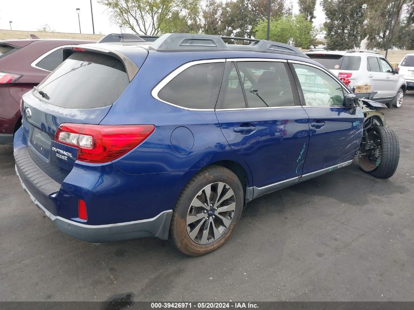 2017 Subaru Outback 2.5I Limited VIN: 4S4BSANC5H3280175 Lot: 39426971