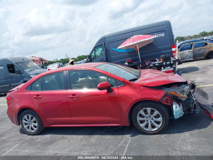 2020 Toyota Corolla Le VIN: JTDEPRAE9LJ001159 Lot: 39426974