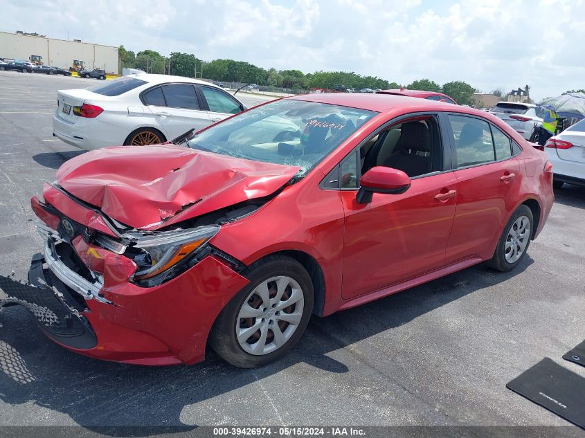 2020 Toyota Corolla Le VIN: JTDEPRAE9LJ001159 Lot: 39426974