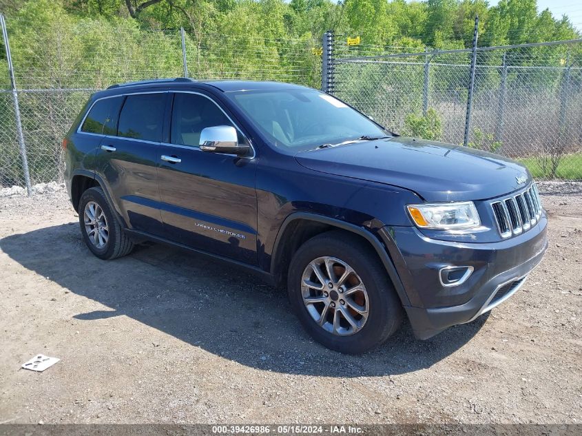 2014 Jeep Grand Cherokee Limited VIN: 1C4RJEBG0EC126098 Lot: 39426986