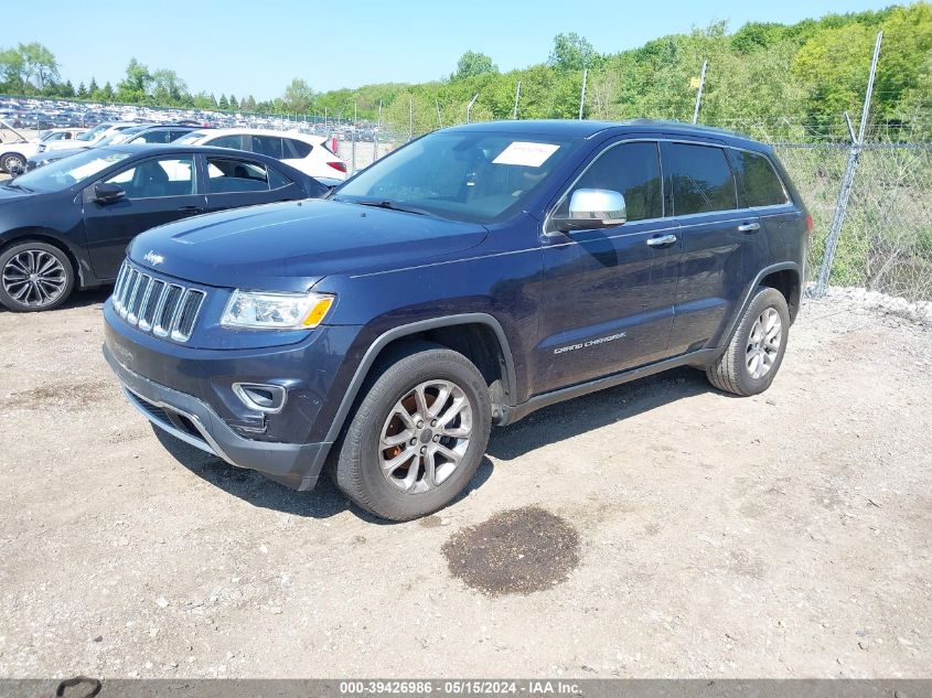 2014 Jeep Grand Cherokee Limited VIN: 1C4RJEBG0EC126098 Lot: 39426986