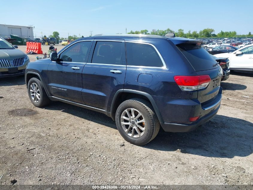 2014 Jeep Grand Cherokee Limited VIN: 1C4RJEBG0EC126098 Lot: 39426986