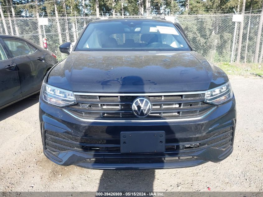 2023 Volkswagen Tiguan 2.0T Se R-Line Black VIN: 3VVCB7AX3PM134344 Lot: 39426989