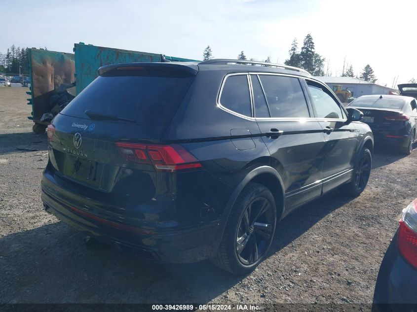 2023 Volkswagen Tiguan 2.0T Se R-Line Black VIN: 3VVCB7AX3PM134344 Lot: 39426989