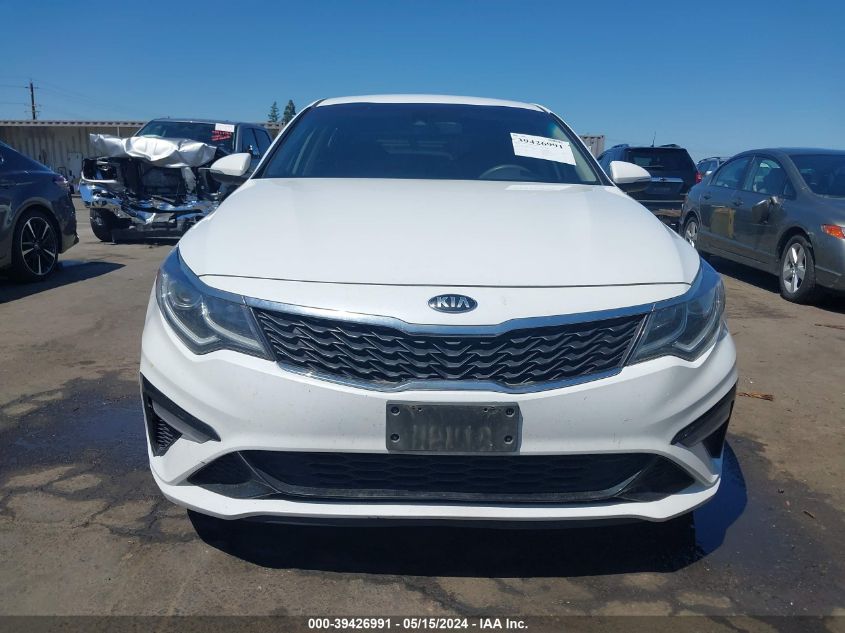 2019 Kia Optima Lx VIN: 5XXGT4L33KG344524 Lot: 39426991