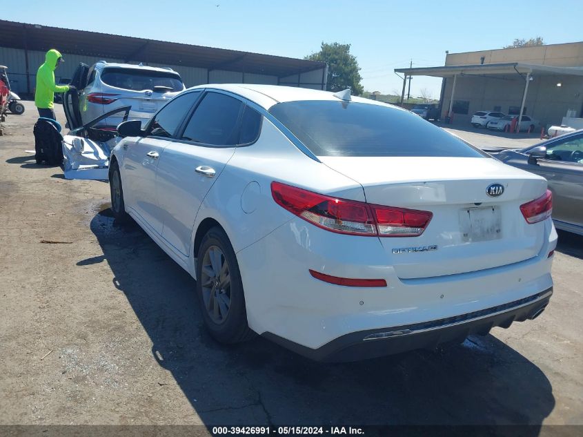 2019 Kia Optima Lx VIN: 5XXGT4L33KG344524 Lot: 39426991