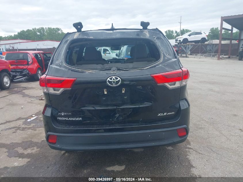 VIN 5TDJZRFH2KS626564 2019 TOYOTA HIGHLANDER no.6