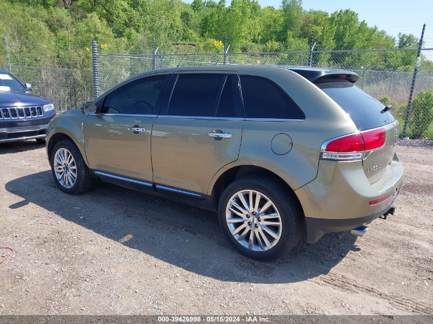 2013 Lincoln Mkx VIN: 2LMDJ8JK6DBL01129 Lot: 39426998