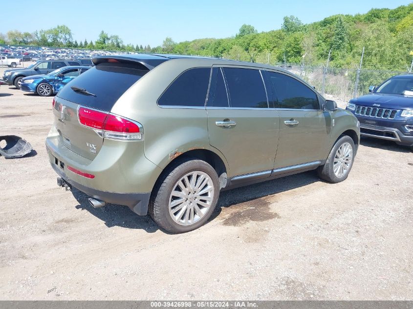 2013 Lincoln Mkx VIN: 2LMDJ8JK6DBL01129 Lot: 39426998