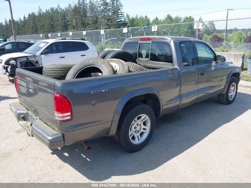 2002 Dodge Dakota VIN: 1B7GL12X92S531839 Lot: 39427000