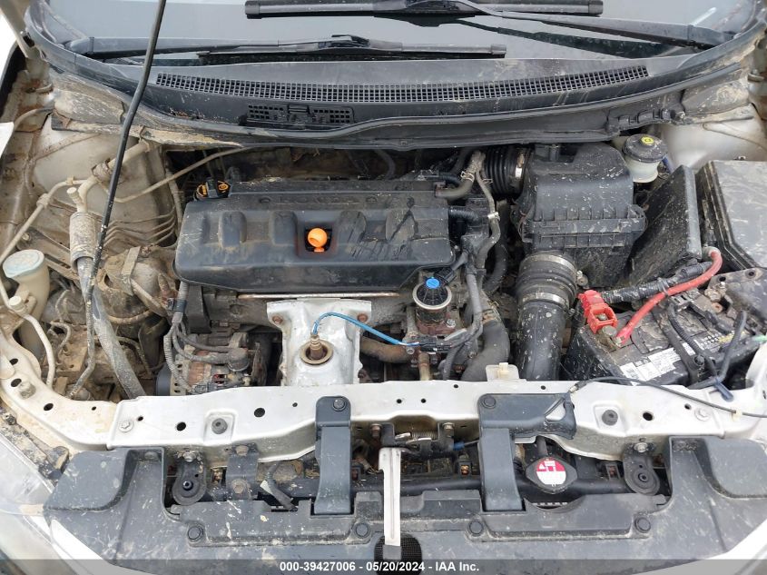 2012 Honda Civic Lx VIN: 19XFB2F5XCE062679 Lot: 39427006