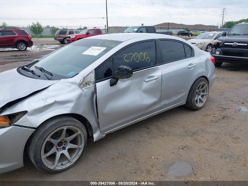 2012 Honda Civic Lx VIN: 19XFB2F5XCE062679 Lot: 39427006