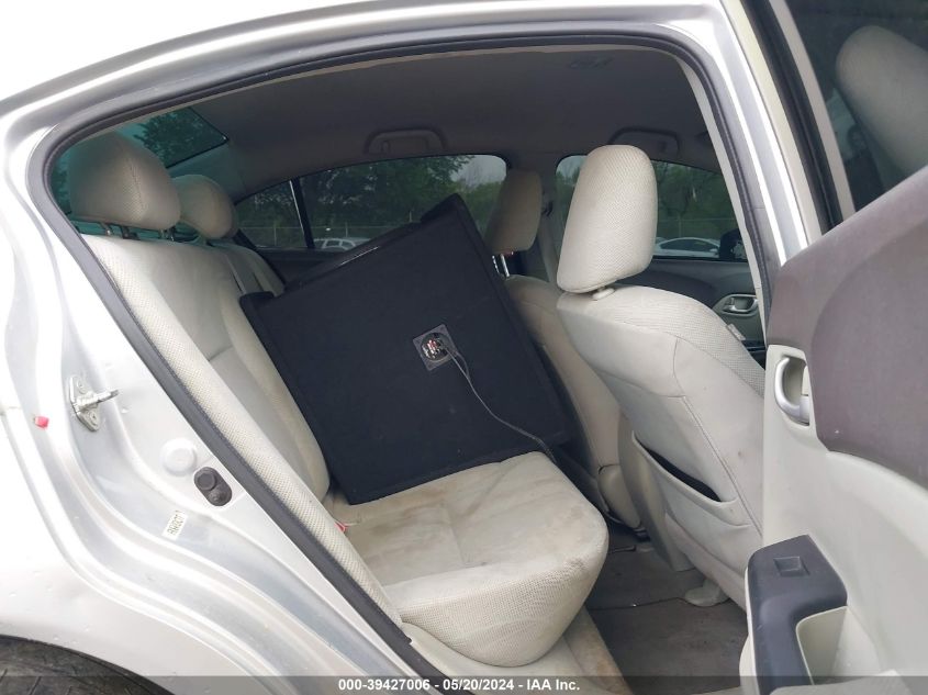 2012 Honda Civic Lx VIN: 19XFB2F5XCE062679 Lot: 39427006