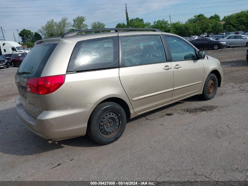 2008 Toyota Sienna Ce VIN: 5TDZK23C78S134841 Lot: 39427008