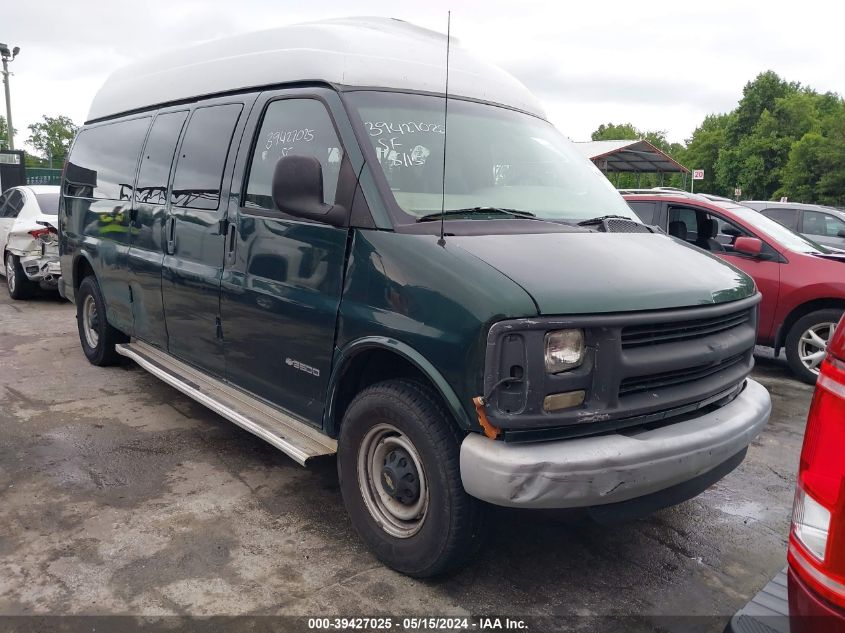 2001 Chevrolet Express VIN: 1GAHG39R111132836 Lot: 39427025