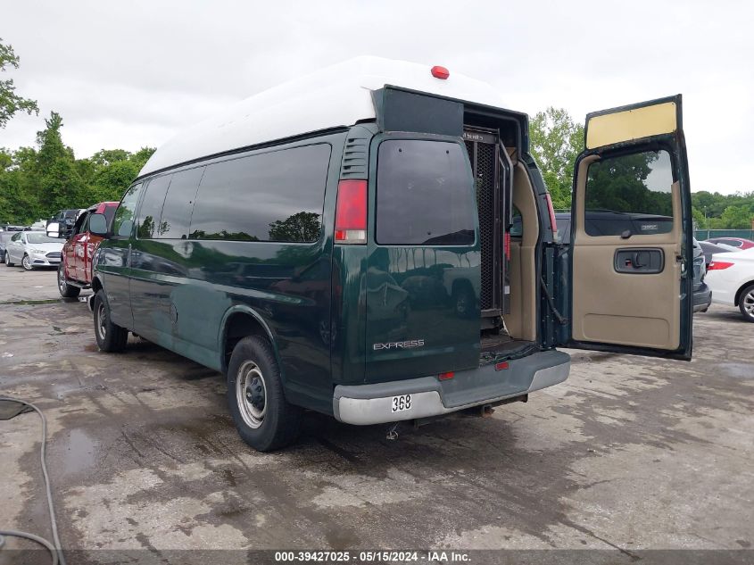 2001 Chevrolet Express VIN: 1GAHG39R111132836 Lot: 39427025