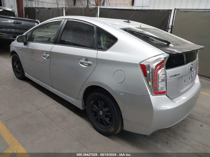 2014 Toyota Prius Three VIN: JTDKN3DU5E1779275 Lot: 39427029