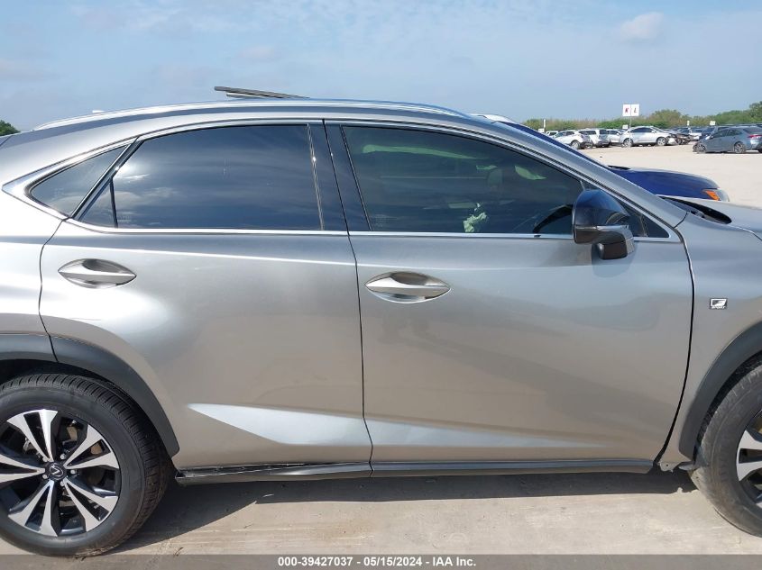 2018 Lexus Nx 300 F Sport VIN: JTJBARBZ3J2177926 Lot: 39427037