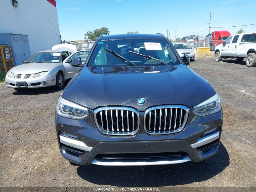 2018 BMW X3 xDrive30I VIN: 5UXTR9C5XJLD57279 Lot: 39427039