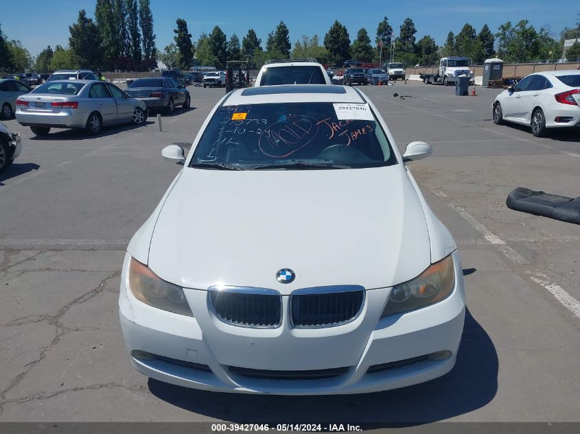 2006 BMW 325I VIN: WBAVB13506KX39358 Lot: 39427046