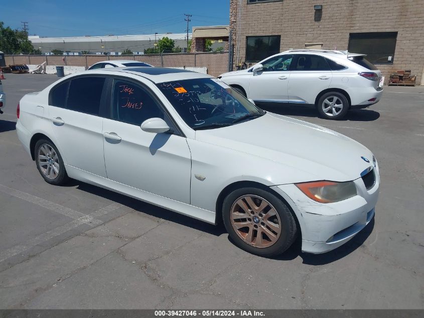 2006 BMW 325I VIN: WBAVB13506KX39358 Lot: 39427046