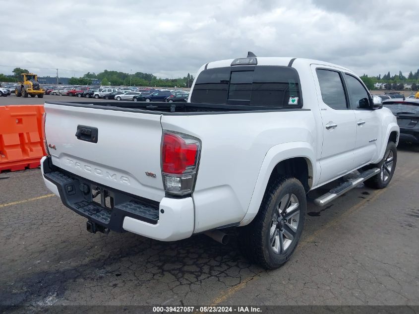 2017 Toyota Tacoma Limited VIN: 3TMGZ5AN8HM072956 Lot: 39427057