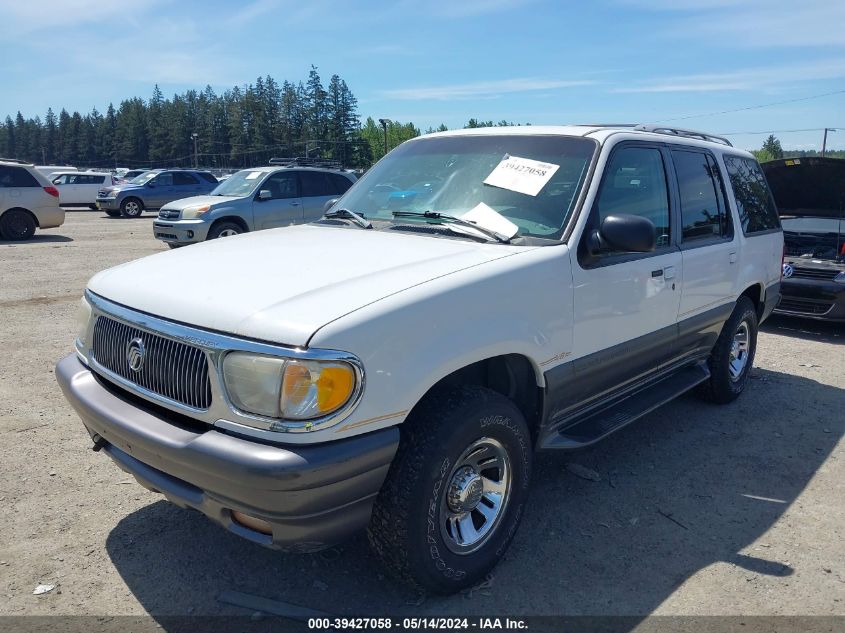 1998 Mercury Mountaineer VIN: 4M2ZU55P0WUJ02828 Lot: 39427058