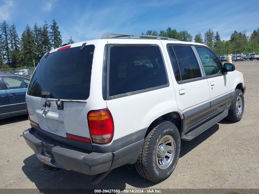 1998 Mercury Mountaineer VIN: 4M2ZU55P0WUJ02828 Lot: 39427058