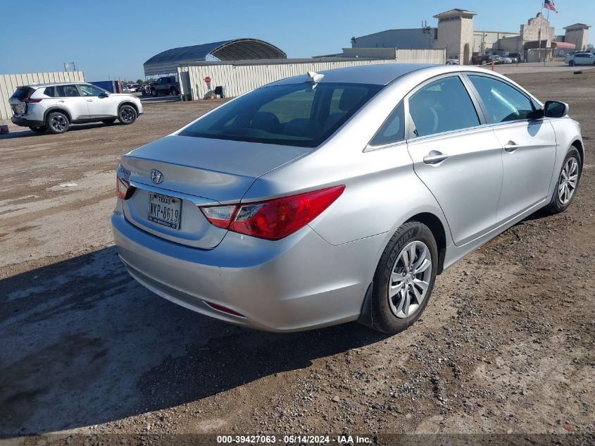 2012 Hyundai Sonata Gls VIN: 5NPEB4AC5CH414205 Lot: 39427063